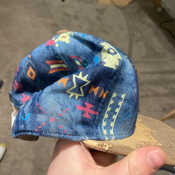 Grassroots California 420 Limited Edition Blue and Suede Snap Back, S/M - Picture 2 of 11